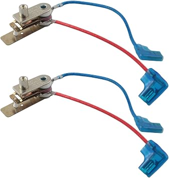 2PCS Electric Pressure Cooker Thermostat With Plug Wire 250V 15A Metal Universal Pressure Sensor Or Pressure Switch Length 110mm Kitchen Appliance Spare Parts