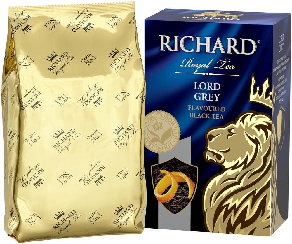 RICHARD Lord Grey, flavoured loose leaf black tea, 90 g