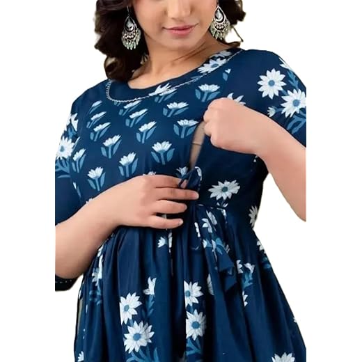 Albela Womens Floral Maternity Kurti