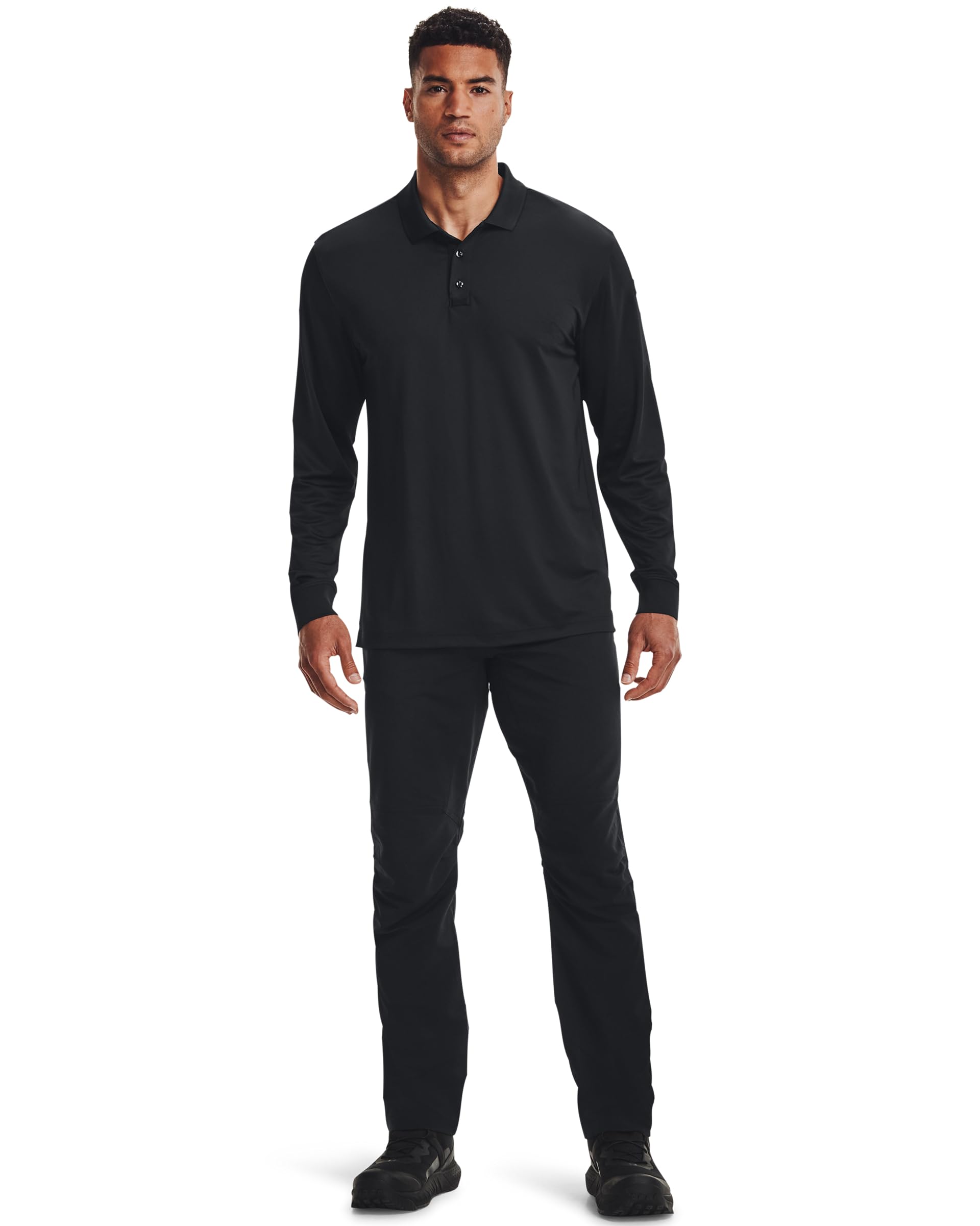 Under Armour Herren Tac Performance Polo Ls 2.0 Hemd (1er Pack)
