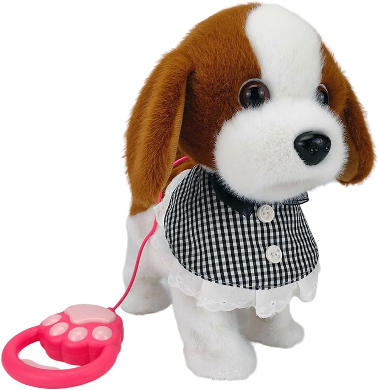 Robot Pet Toy - Cute Stuffed Puppy, Licking Tongue Musical Interactive Plush, Soft Huggable Design | Perfect for Kids Boys Girls Holiday Birthday Home Travel Bedroom Living Room Garden Indoor Play