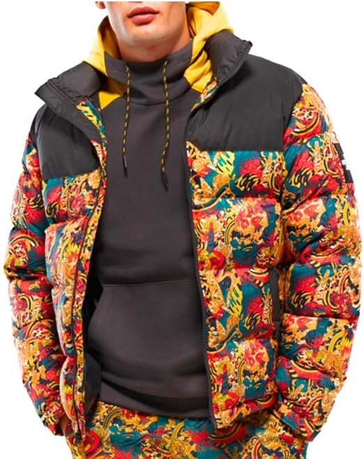 1992 nuptse jacket leopard