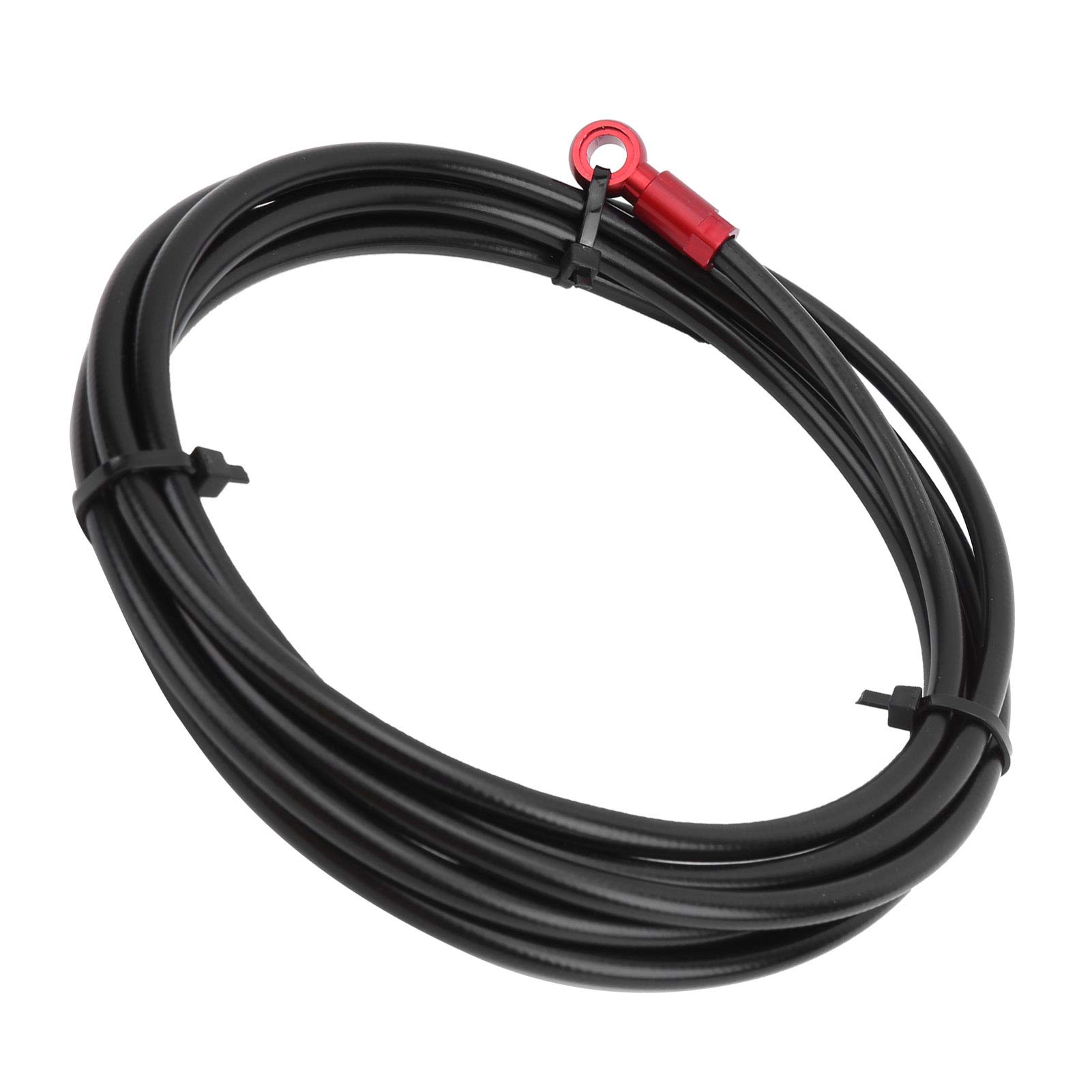MechKit Bicycle Hydraulic Disc Brake Hose Kit Portable Plastic Aluminum Alloy for SLX/Xt/XTR Mountain Bike (Red)
