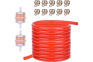 10 FT 3/16 Fuel Line Combo Kit for Small Engines