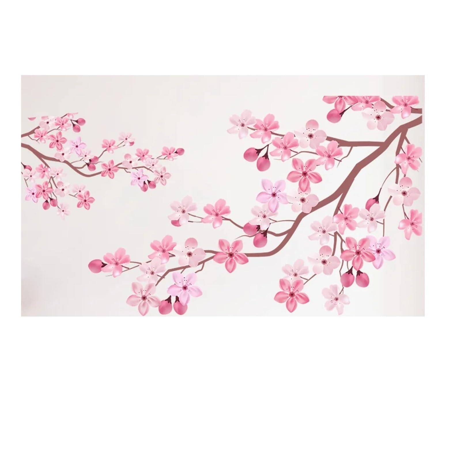 Wall Stickers Flowers Wall Sticker Wallpaper Living Room Sofa Background Decoration Home Stickers