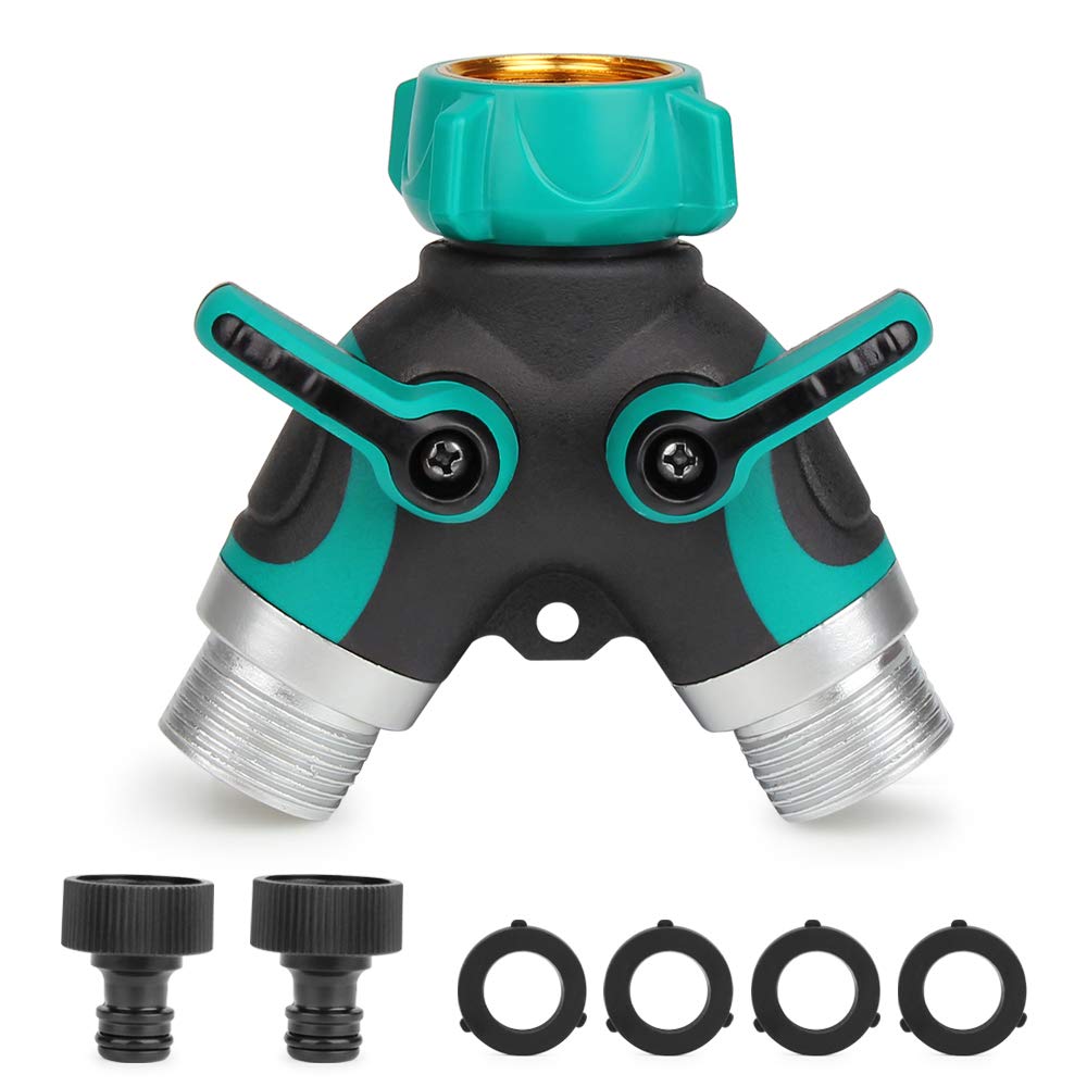 Buy BITIWEND 2 Way Hose Distributor YDispenser 3/4 Inch Garden Hose