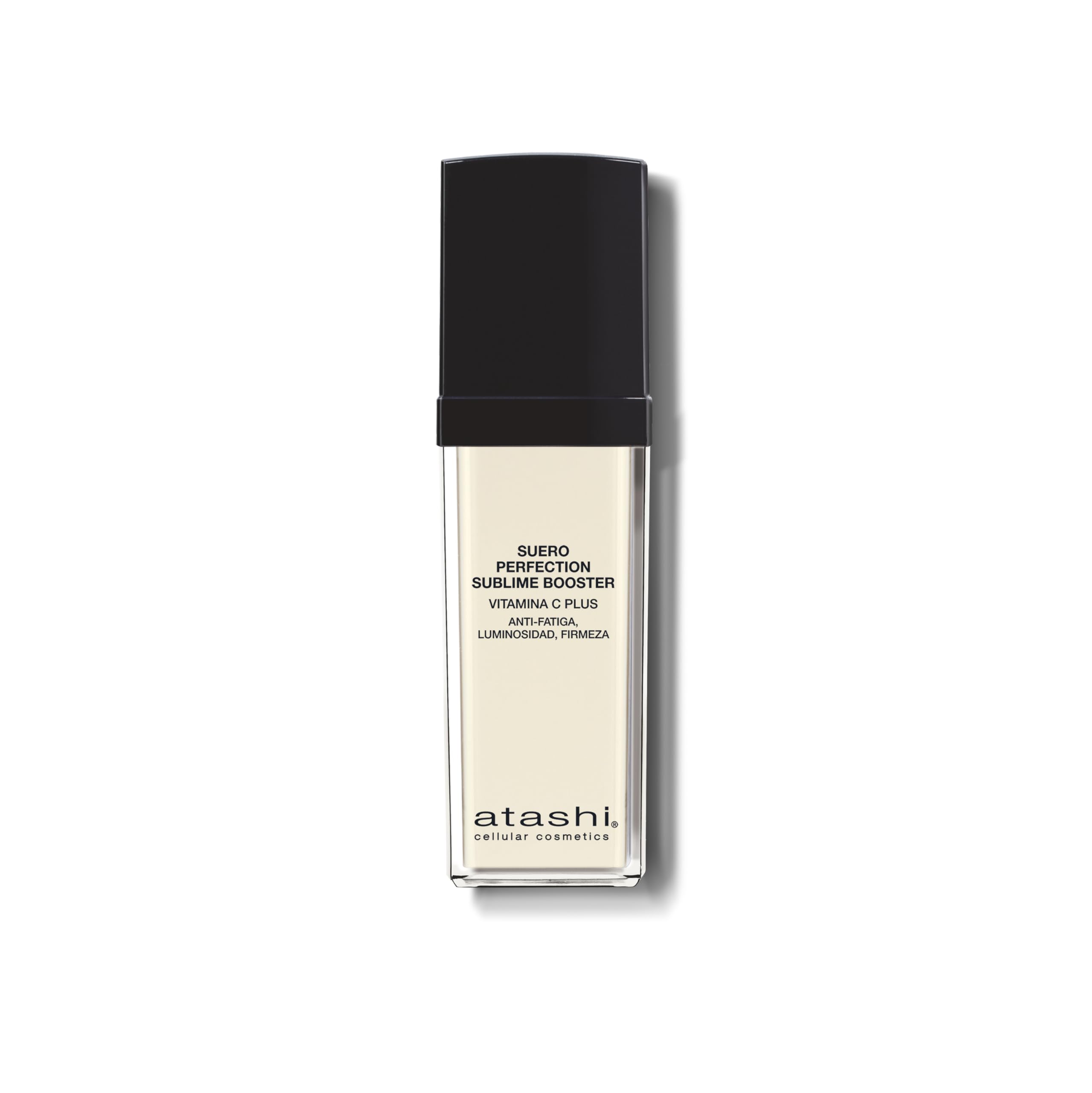 Atashi Firmeza y Luminosidad | Suero Perfection Sublime Booster | Revitaliza, Ilumina, Regenera, Antiarrugas y Lifting Inmediato | Con Ácido Hialurónico y Vitamina C | Apto Piel Sensible | 30 ml