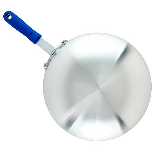 Wok de Aluminio Winco de 11 Pulgadas Plateado miniatura 5