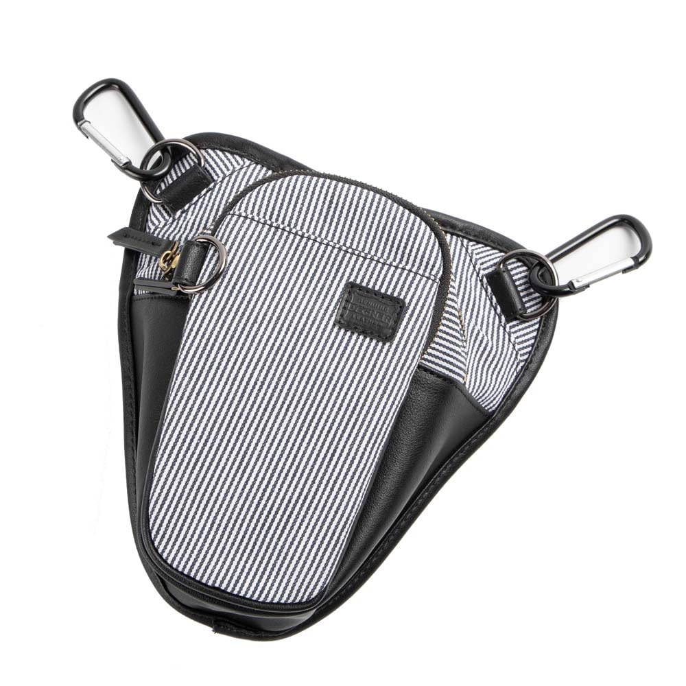 デグナー (DEGNER) チョークバッグ ウエストバッグ オートバイ用 CHALK BAG W-116A (ヒッコリー-ブラック)