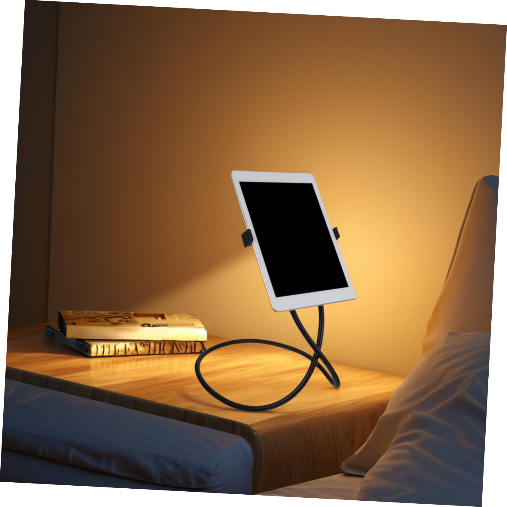 LABRIMP Supporto Smartphone Braccio Per Uso Domestico e Ufficio Compatibile Con Tablet e Smartphone Da Base Robusta e Stabile Per Guardare Film e Lavorare