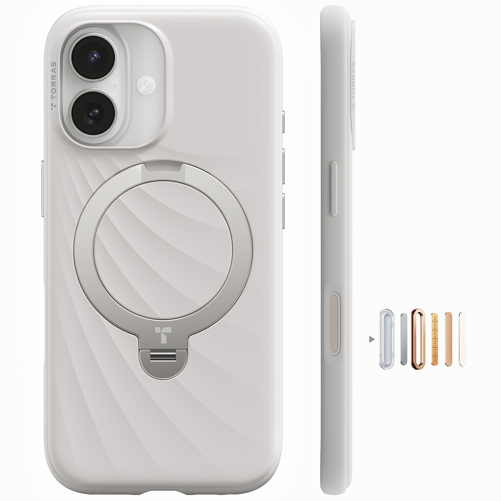 【新型シリコーン・柔らかく快適な手触り】TORRAS iPhone 17 用 ケ…