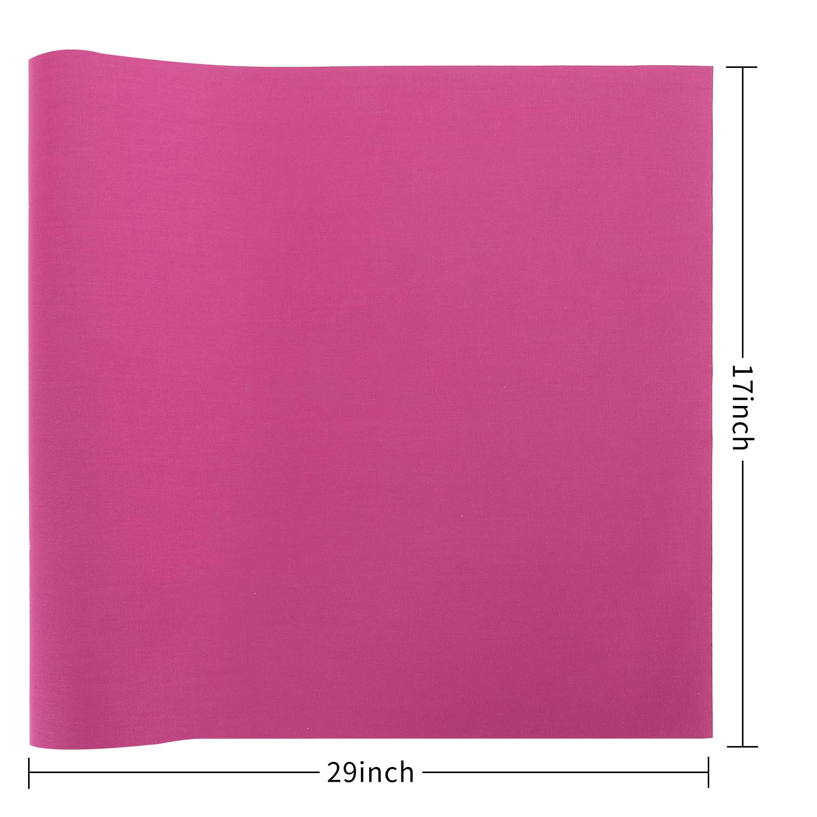 Wooqu Book Cloth, Fabric Surface and Paper Backed, Easy to Use, Strong, 17x29”, for Book Binding Rosy Pink - Image 4