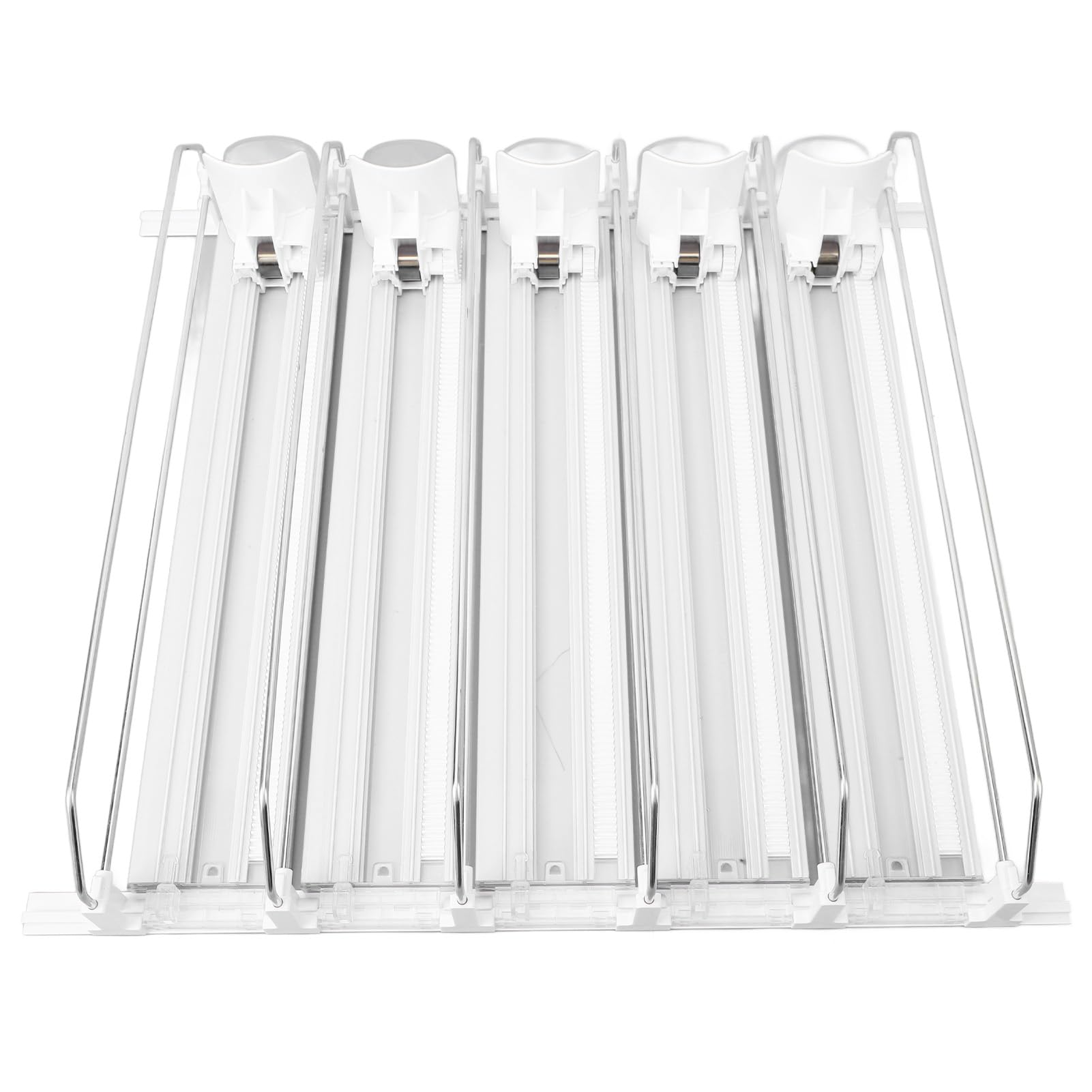 Dispensador Automático de Latas de Refresco, Organizador para Nevera, Distribución Suave de Bebidas para el Hogar, Material ABS (WHITE)