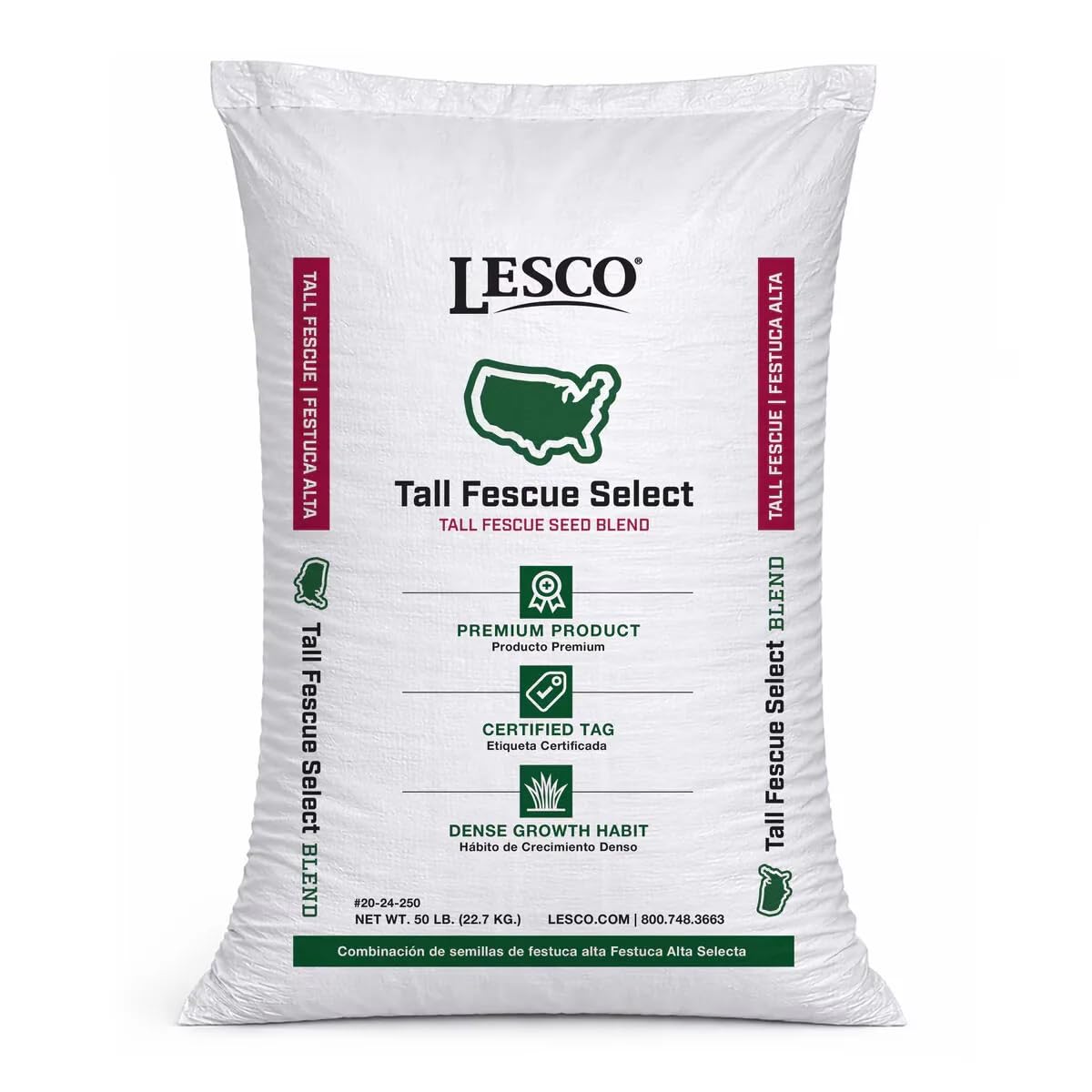 Lesco Tall Fescue Select Blend Grass Seed - 50lbs.