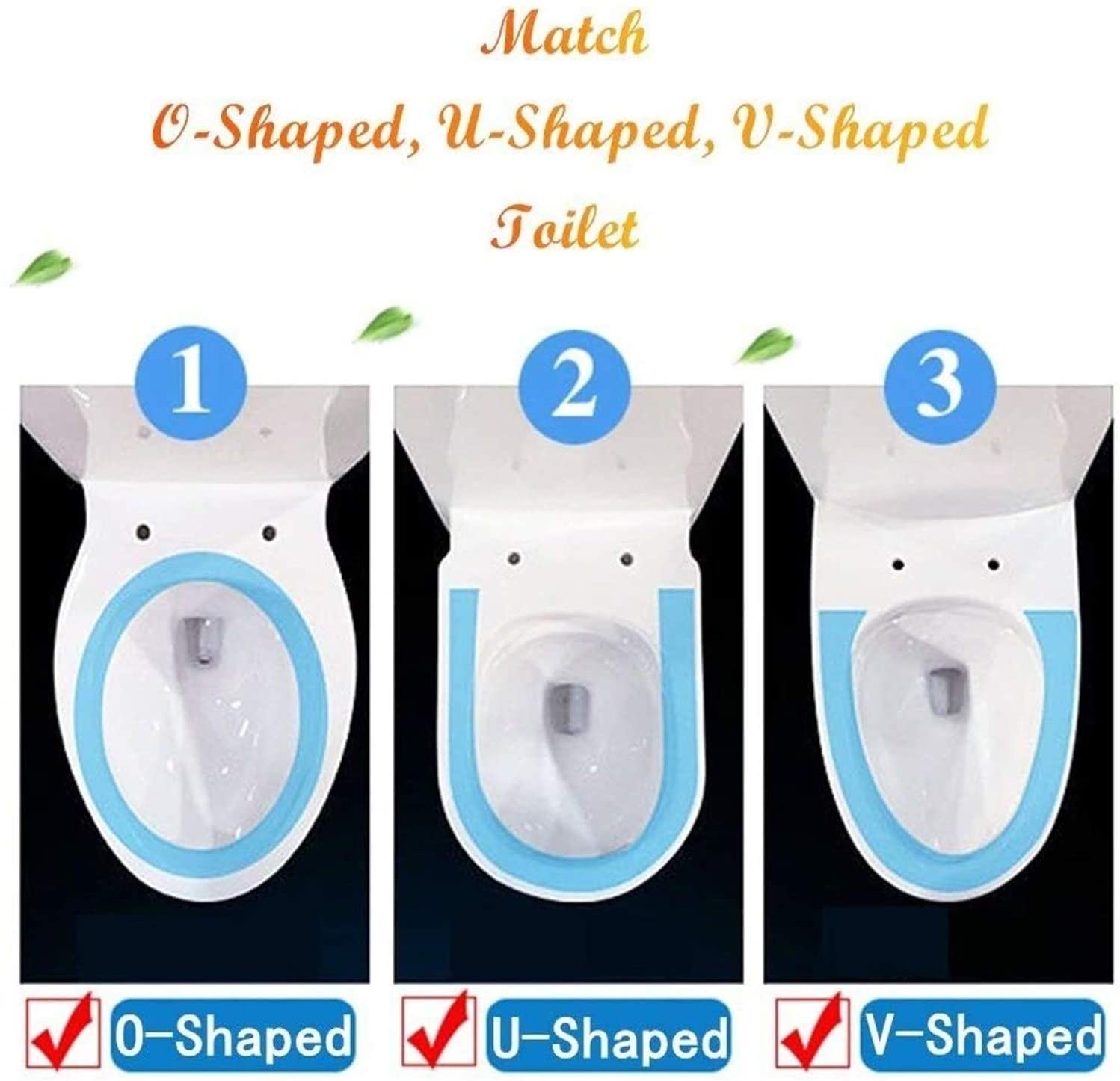Transparenter WC-Sitz, EIN-Knopf-Schnellverschluss-Design Soft-Close-WC-Sitz, Top-Befestigung, Geeignet Für Hotel-Esszimmer(Color:EIN)
