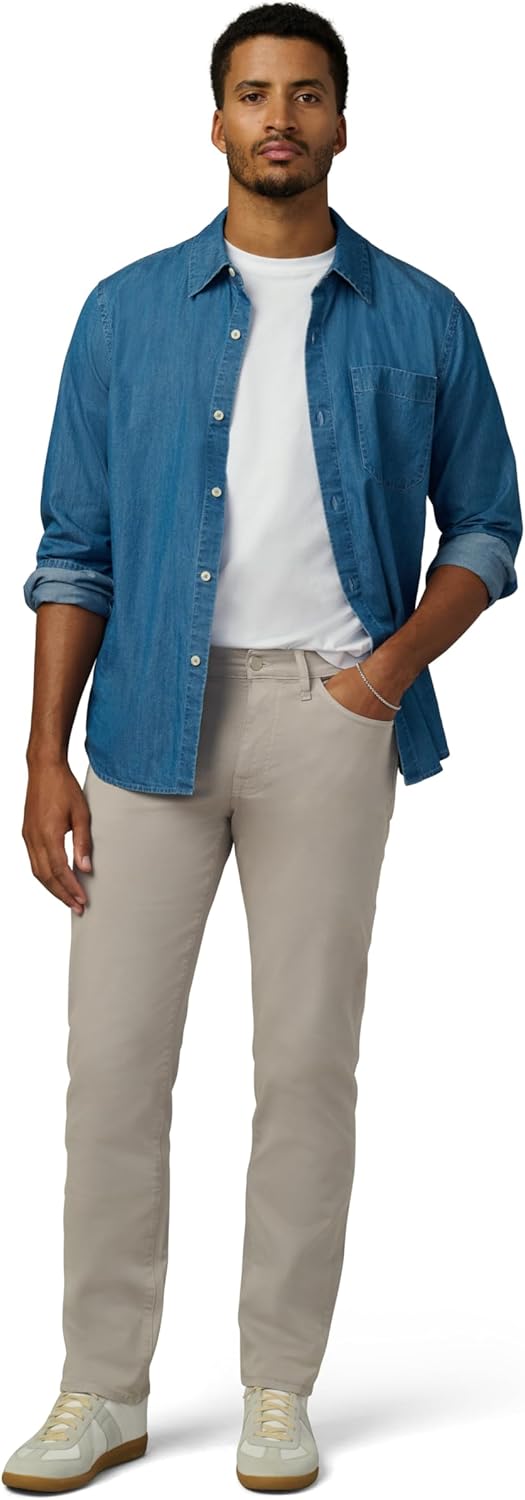 Joe's Jeans Mens Brixton Non-Denim Straight and Narrow Leg Twill Pant - Image 5