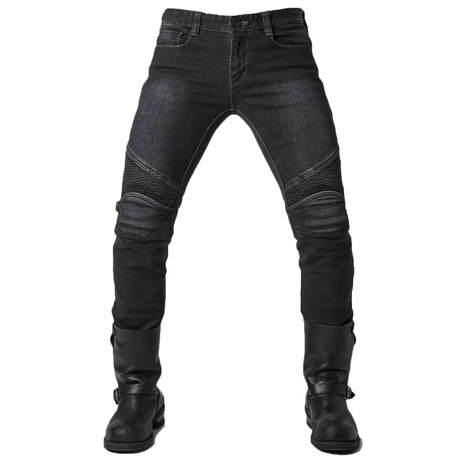 Motrox Mens Motorcycle Jeans Motorbike Pant Denim Trousers Made