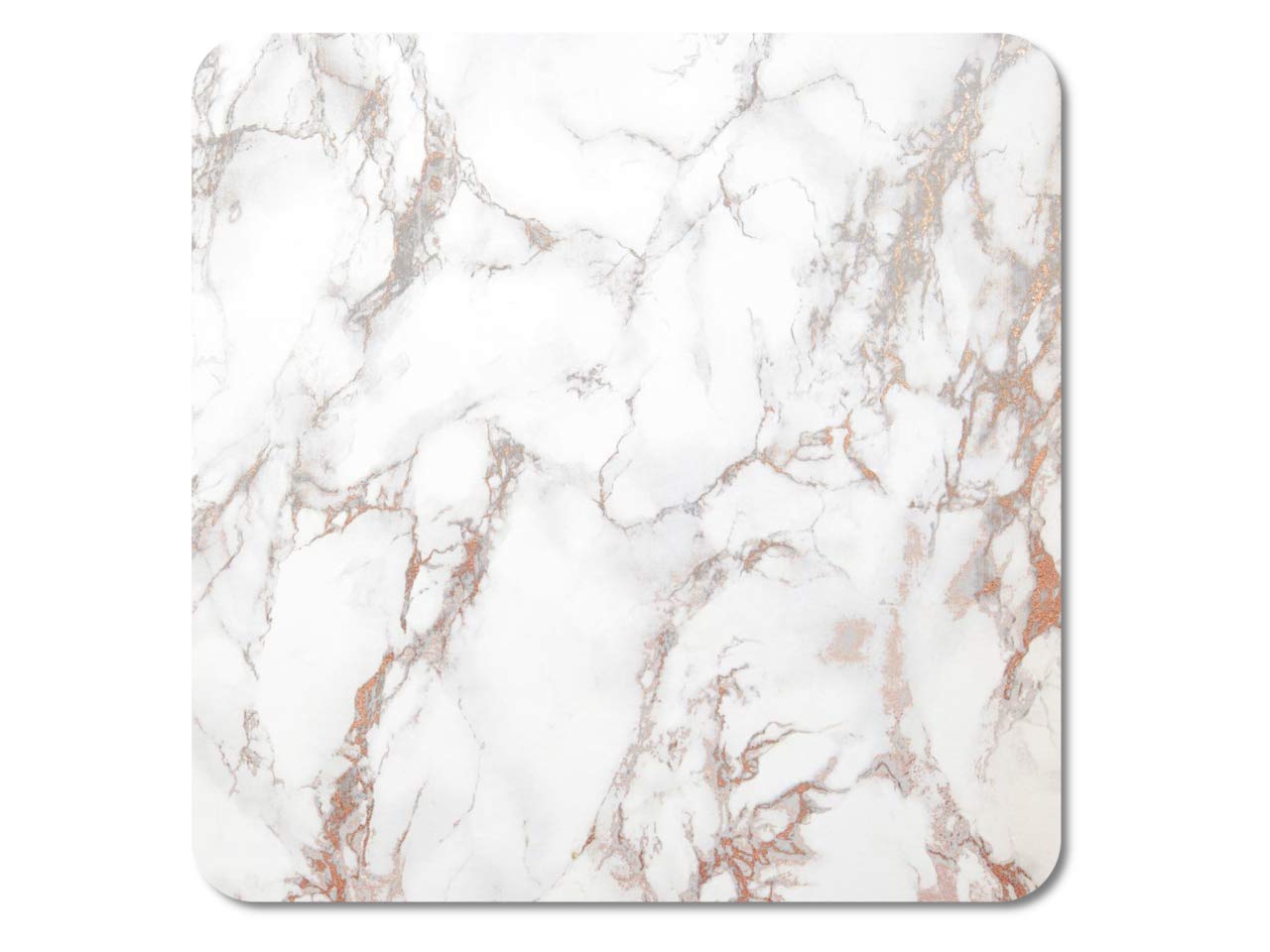 Lot De 6 Dessous De Verre Ronds En Céramique Avec Fond