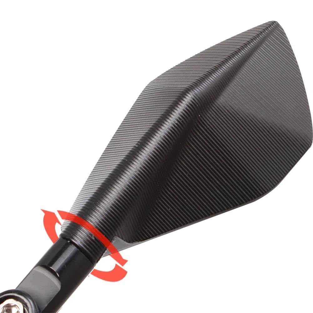 Espejo retrovisor motocicleta Para Y&amaha R15 2014 Tmax 500 2009 Motocicleta Scooters Racer Espejo Retrovisor Trasero