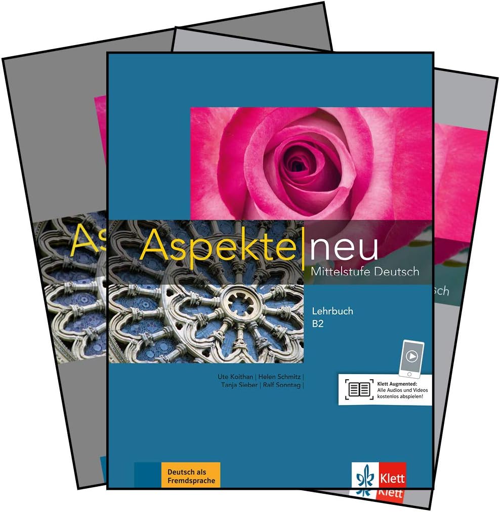 Aspekte Neu B2 Textbook + Workbook (With CD) + Intensivtrainer (3 Book Set)