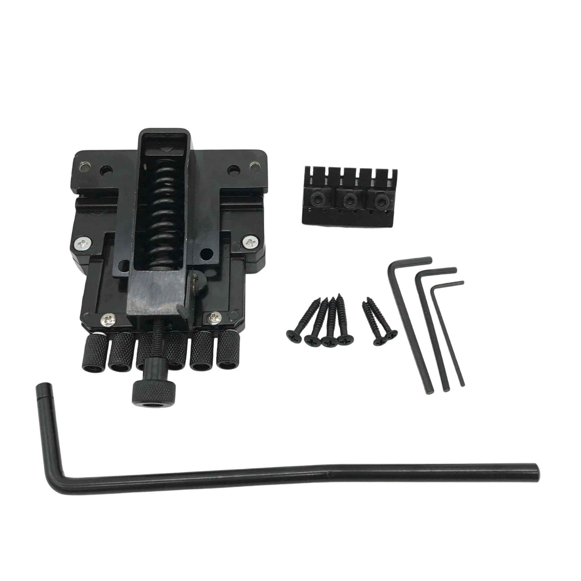 Accessori Tailboard Ponte Per Chitarra Elettrica Senza Testa A 6 Corde Bk | Ponte per chitarra