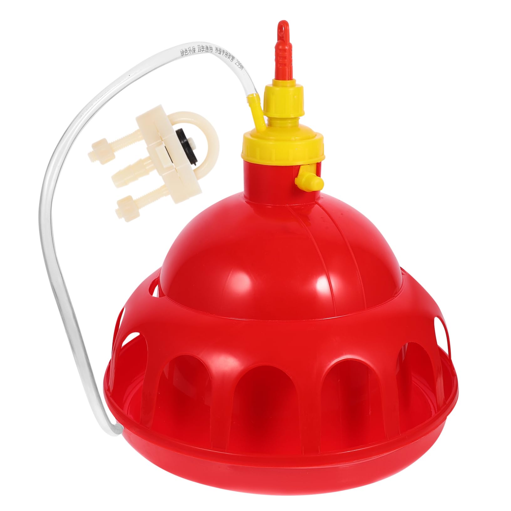 Yardwe Bebedero Automático Espesado para Aves De Corral Dispensador De Agua Fácil y Seguro para Gallinas y Codornices