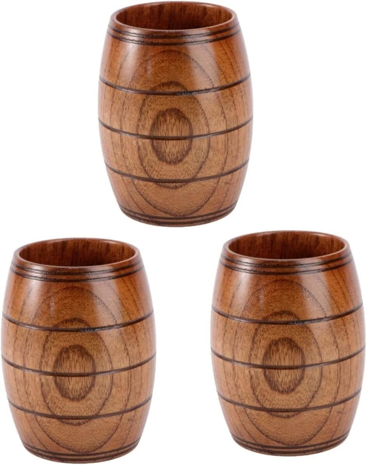KanDuo Tazas de Cerveza Personalizadas Jarras, Jarras de Cerveza, Jarras de Cerveza, Taza de Agua Taza de té Taza de Agua de Madera Taza de Bebida Juego de té de Madera Taza de Madera Taza de café