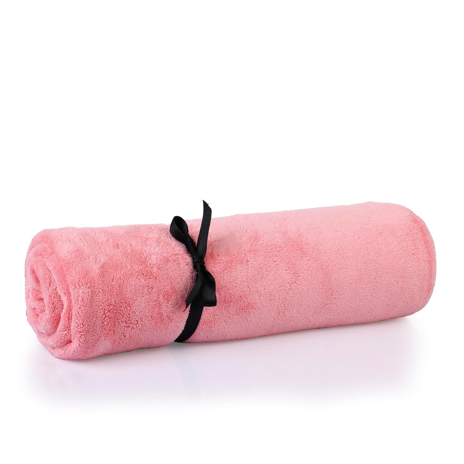 Peach Microfiber Bath Towel - Ultra Soft & Absorbent -6