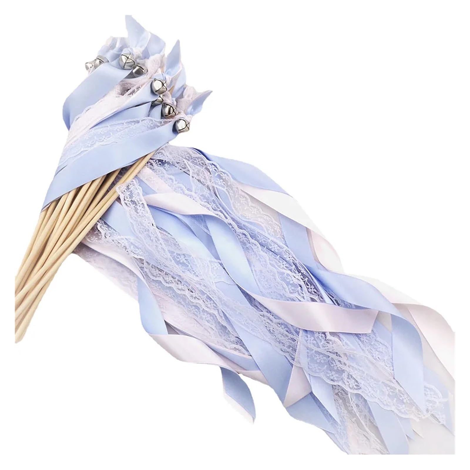 Baguettes de mariage en ruban : l'alternative propre aux confettis pour votre fête
