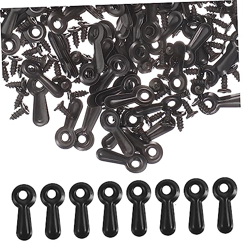 Image of SHINEOFI 160Pcs Frame Picture Turn Button Fasteners with Screws Durable Photo Frame Hardware Backing Clips for Hanging Pictures and Posters Reliable Installation Accessories