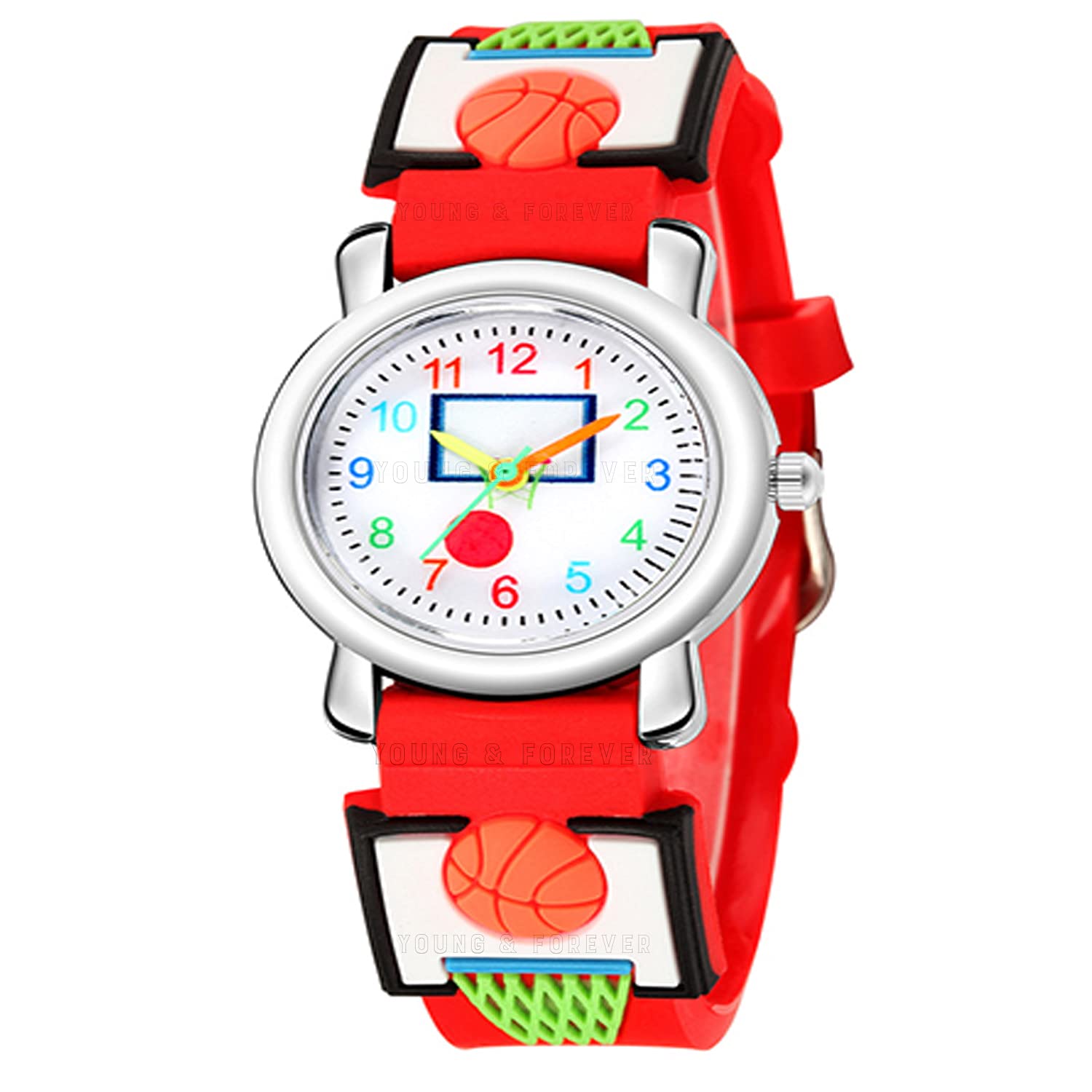 Young & Forever Gift Kids Watches 3D Cute Cartoon Silicone Children Wrist Watches for Boys Little Child (B09H4SKMJ8) Amazon Price History, Amazon Price Tracker