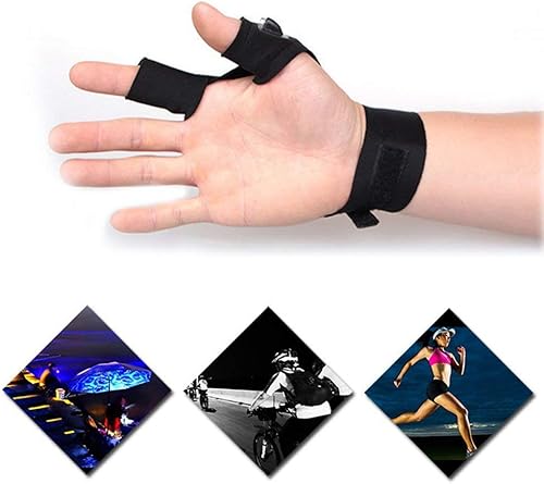 Miniatura 3 de Mural Art Guantes antideslizantes de medio dedo, linterna LED, guantes luminosos multiusos para reparar y trabajar en lugares oscuros, deportes al