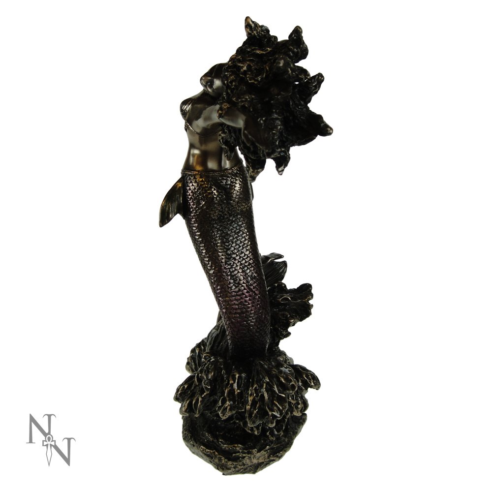 Nemesis Now - Figura Decorativa de Diosa yemaya de Agua, 27 cm, Resina, Bronce, Talla única