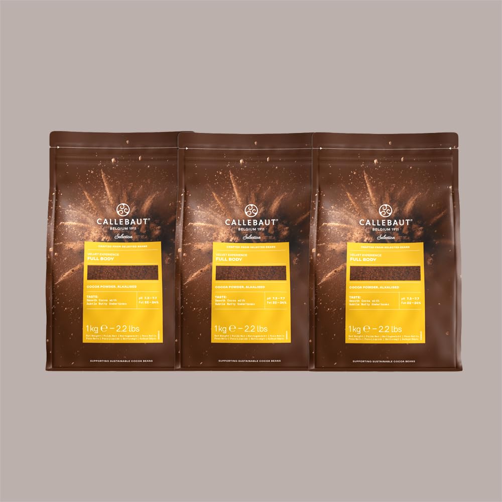 Cacao Callebaut van houten 3 pacchi da kg1 cad
