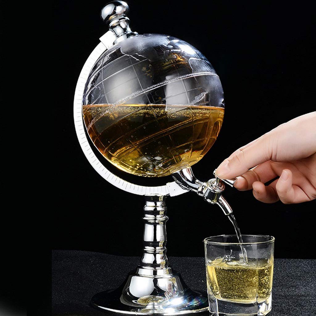 Decanter per Vino Dispenser per liquori per Bevande 1,5 Litri Dispenser per liquori per alcolici Filtri per Bar amichevoli per Birra