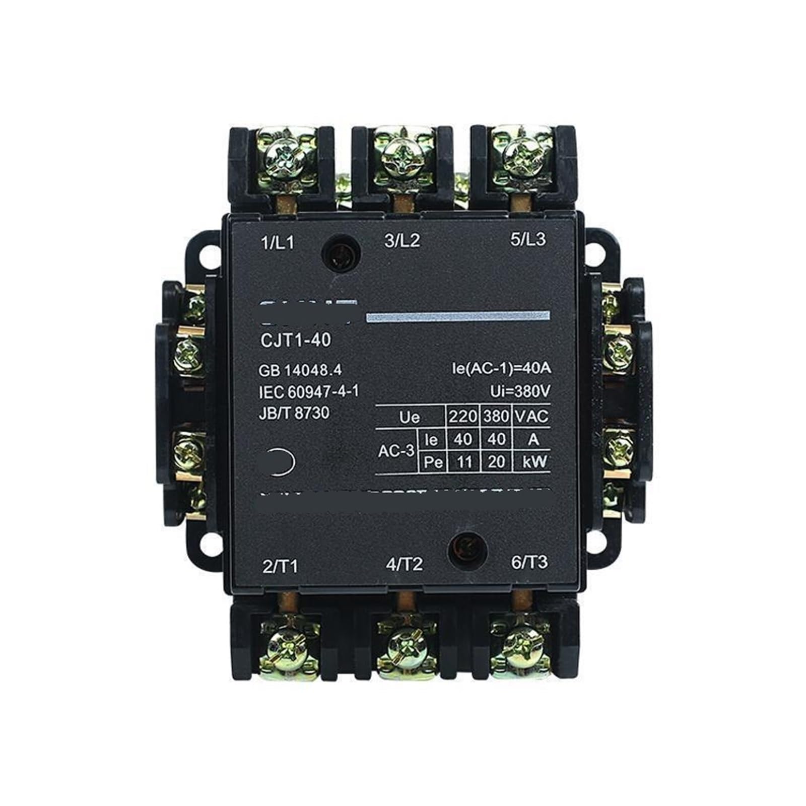 HUUOQIWY AC contactor CJT1-40 220V AC contactor CJT1-40 220V