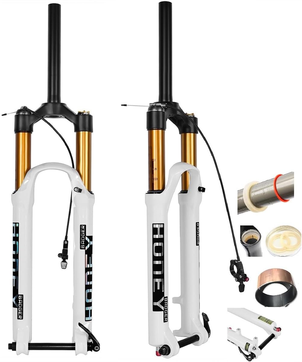 MTB Air HOMSXPAC 27.5 29インチ AM E-Bike マウンテンフロントフォーク ストレートチューブ 28.6