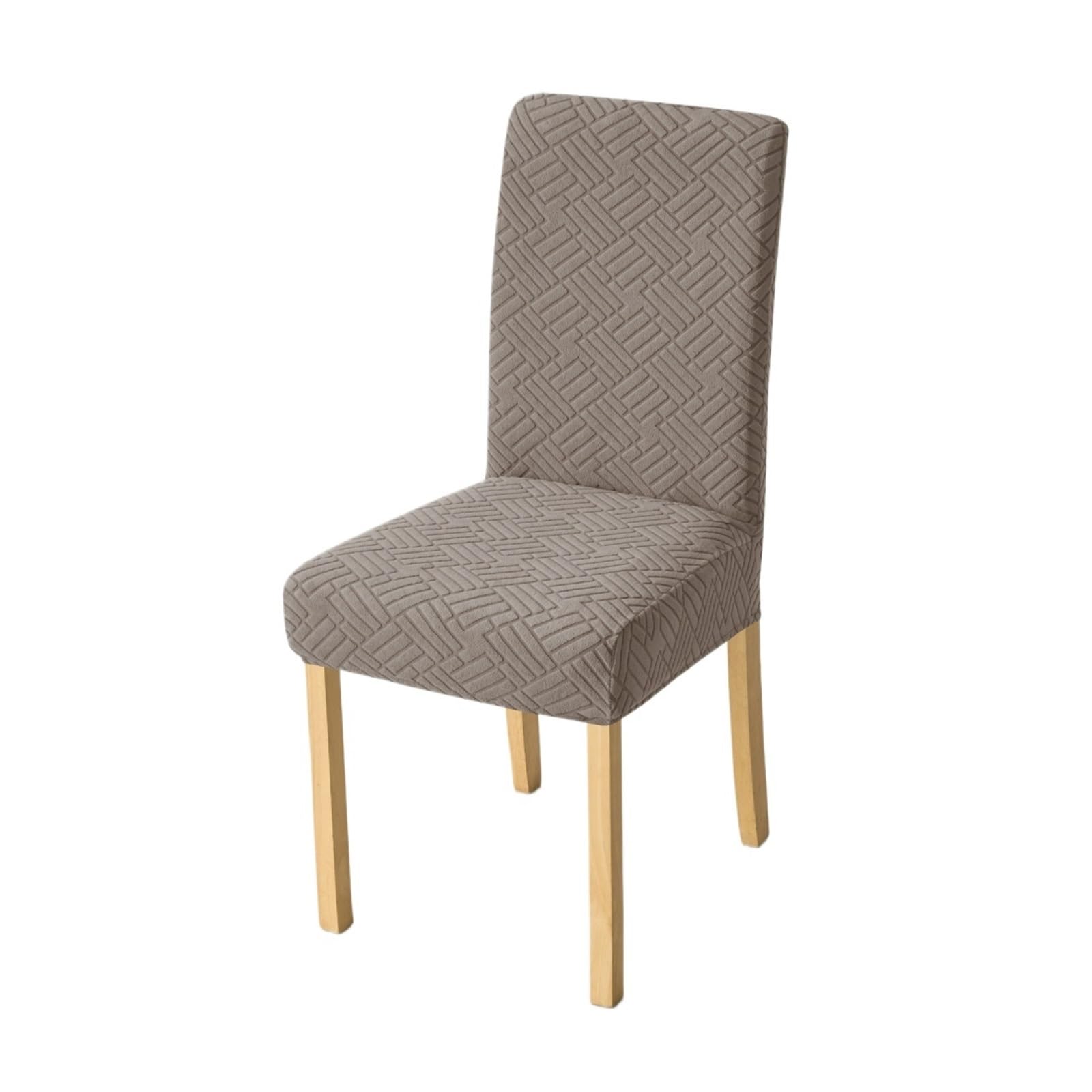 RYQZHHY Chair Cover Elastic Jacquard Chair Cover For Dining Room Thick Dustproof Slipcover