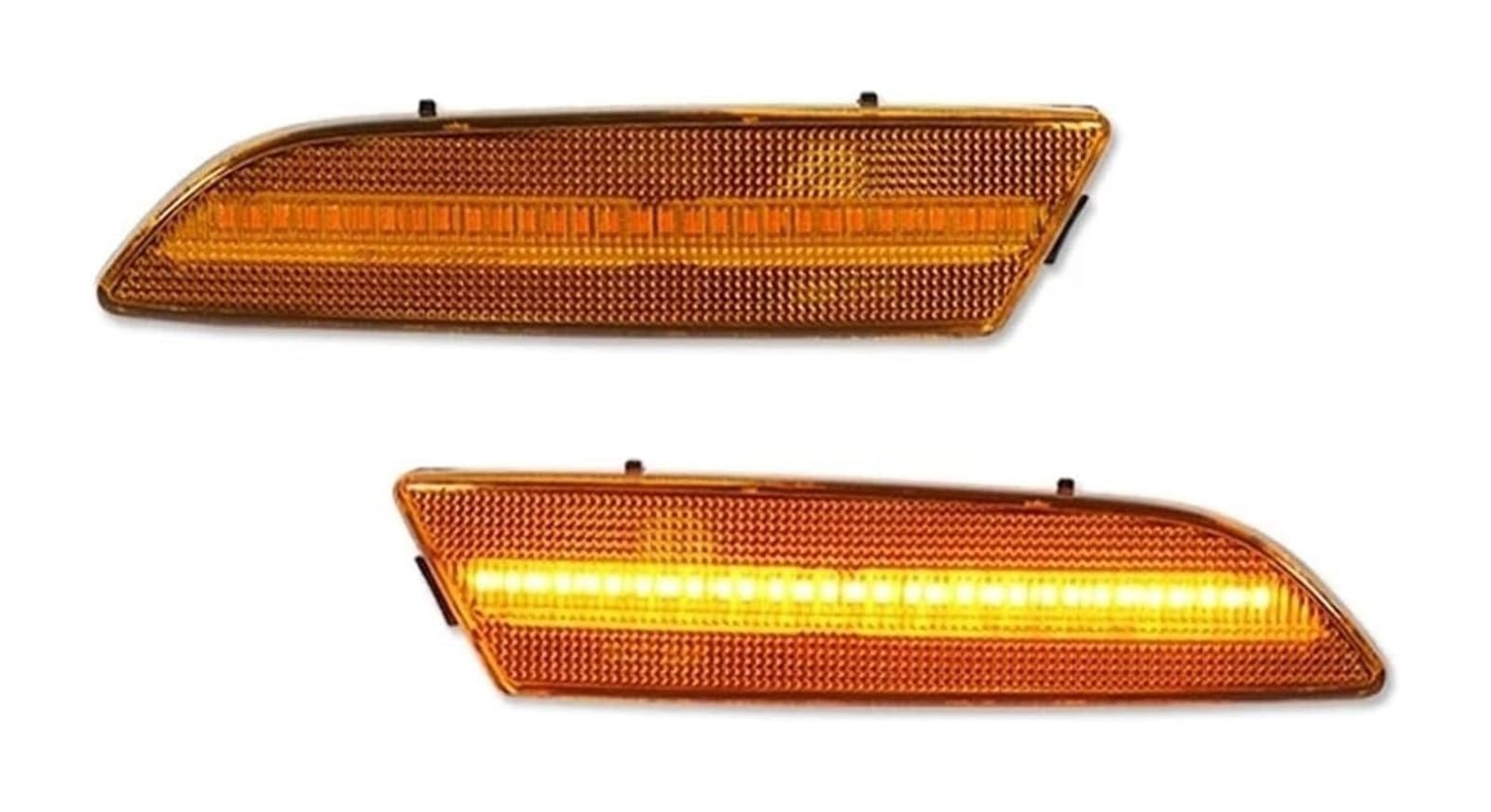 Intermitentes ámbar 12V T10 para parachoques de Chrysler Crossfire 2004-2008 8