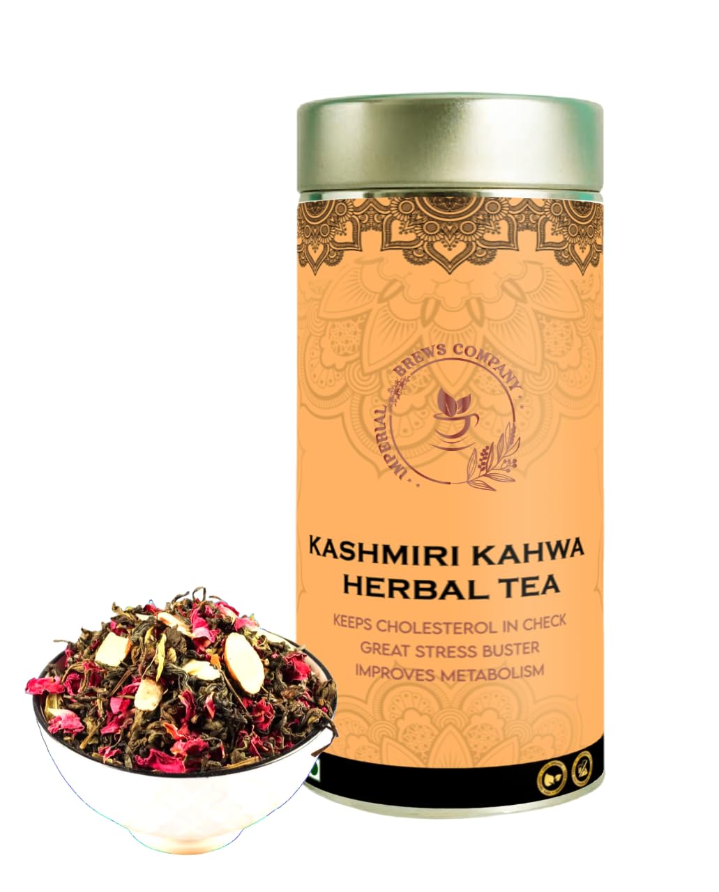 See full amazon price history chart for Imperial Brews Kashmiri Kahwa Tea | Authentic Spiced Green Tea Blend with Saffron, Almonds, and Cardamom | Traditional Herbal Infusion for Warmth and Wellness | Caffeine-free Loose Leaf Tea, 100g Imperial Brews Kashmiri Kahwa Tea | Authentic Spiced Green Tea Blend with Saffron, Almonds, and Cardamom | Traditional Herbal Infusion for Warmth and Wellness | Caffeine-free Loose Leaf Tea, 100g (B0DDHMRNRL) Amazon Price History, Amazon Price Tracker