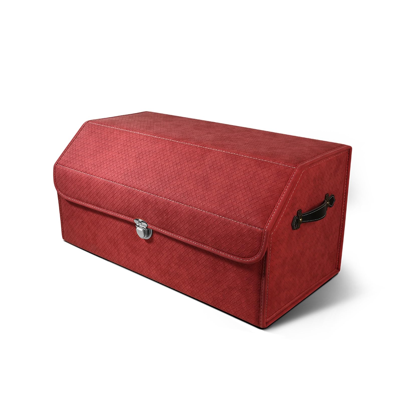 Dfrywdgsey Red Trunk Organizer For Suv And Storage(Red)
