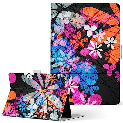 REDMI Pad 2 9.7�C���` �Ή� �蒠�^�^�u���b�g�P�[�X PU���U�[ �X�^���h�@�\ �J�[�h���[ ���ړ\��t���� �� �J���t�� 008183