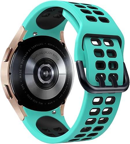 Miniatura 1 de Correa de silicona oficial de 0.78 pulgadas para Samsung Galaxy Watch4 Classic 46 de 1.654 pulgadas1.732 pulgadas, 1.575 pulgadas, correa deportiva