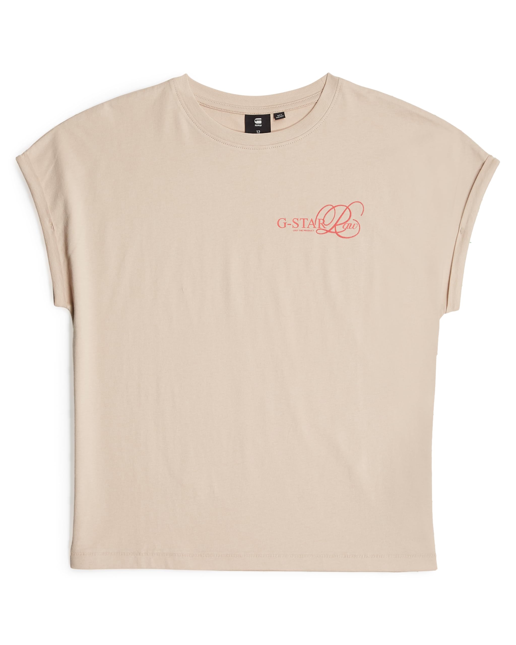 G-Star Girl's t-shirt sless loose, Pink (moonlight D25557-01-G287), 14