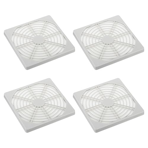 Miniatura 15 de PATIKIL Parrilla para dedos de ventilador de 3.150 in, paquete de 4 protectores de parrilla para ventiladores de escape de 3.150 x 3.150 in