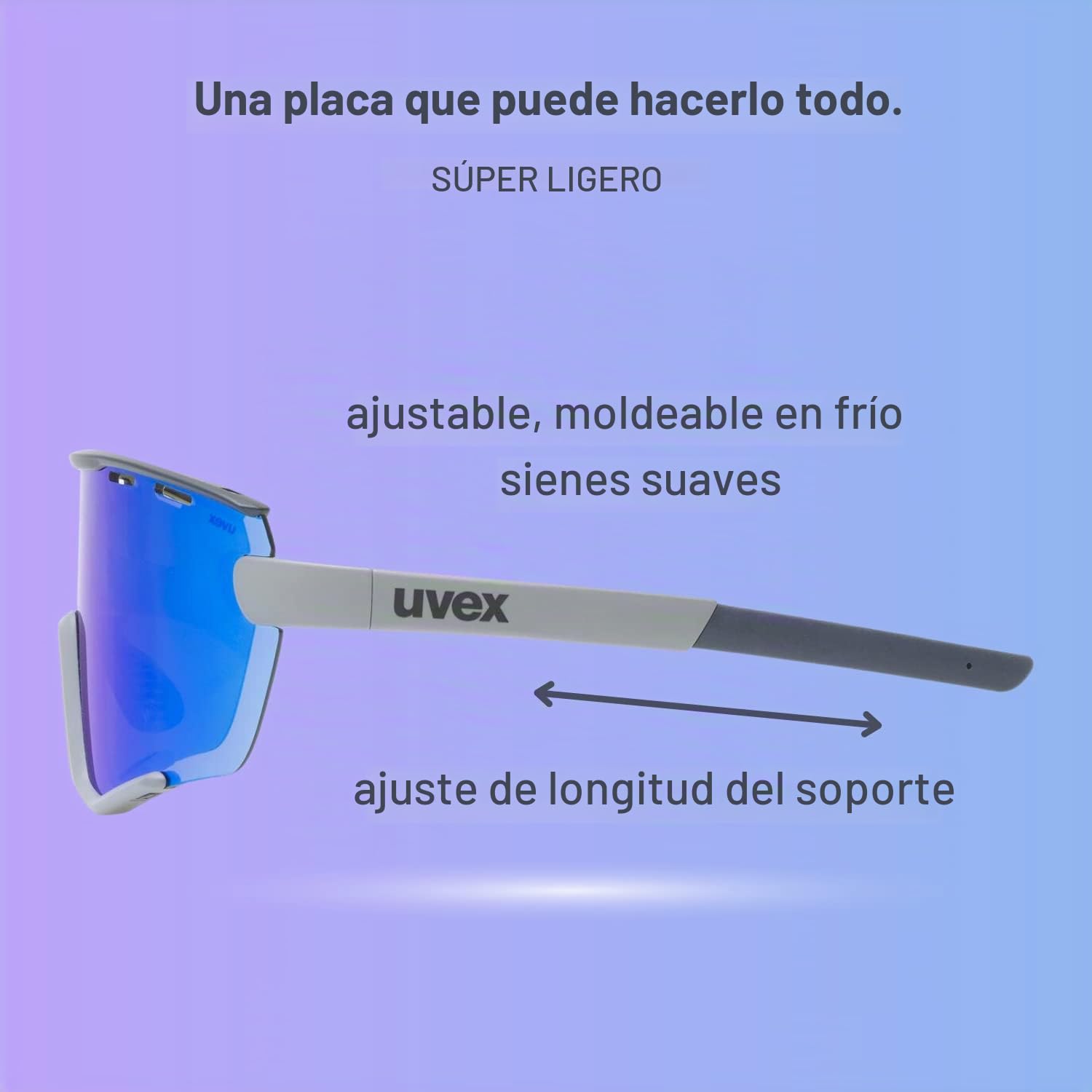 Uvex Sportstyle 236 Set sportstyle 236 black mat/mir.silv Unisex adulto (Pack de 1)