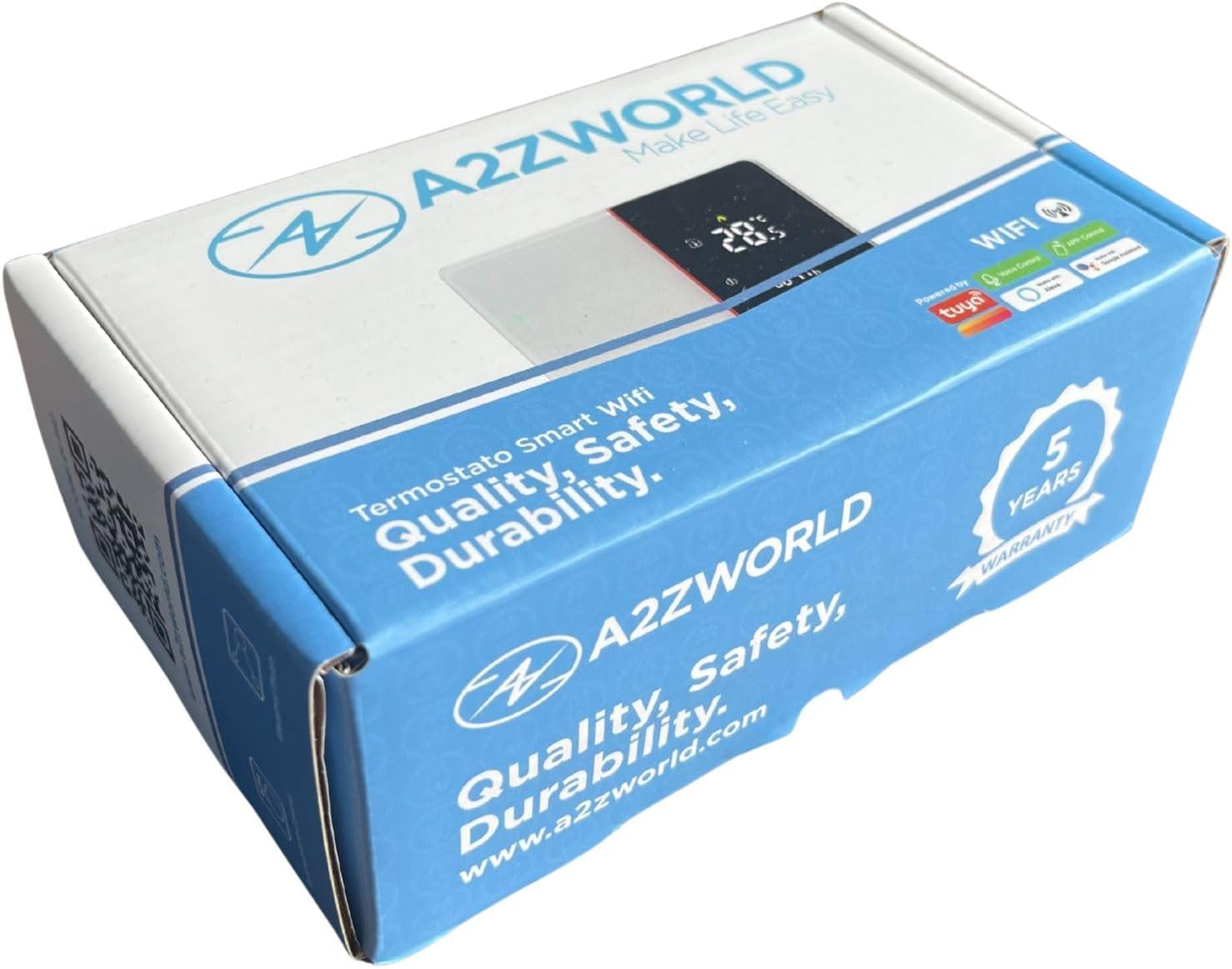Termostato WiFi per caldaia a gas, Compatibile Con scatola 503 da incasso, digitale e programmabile, compatibile con Amazon Alexa, 220V 5A