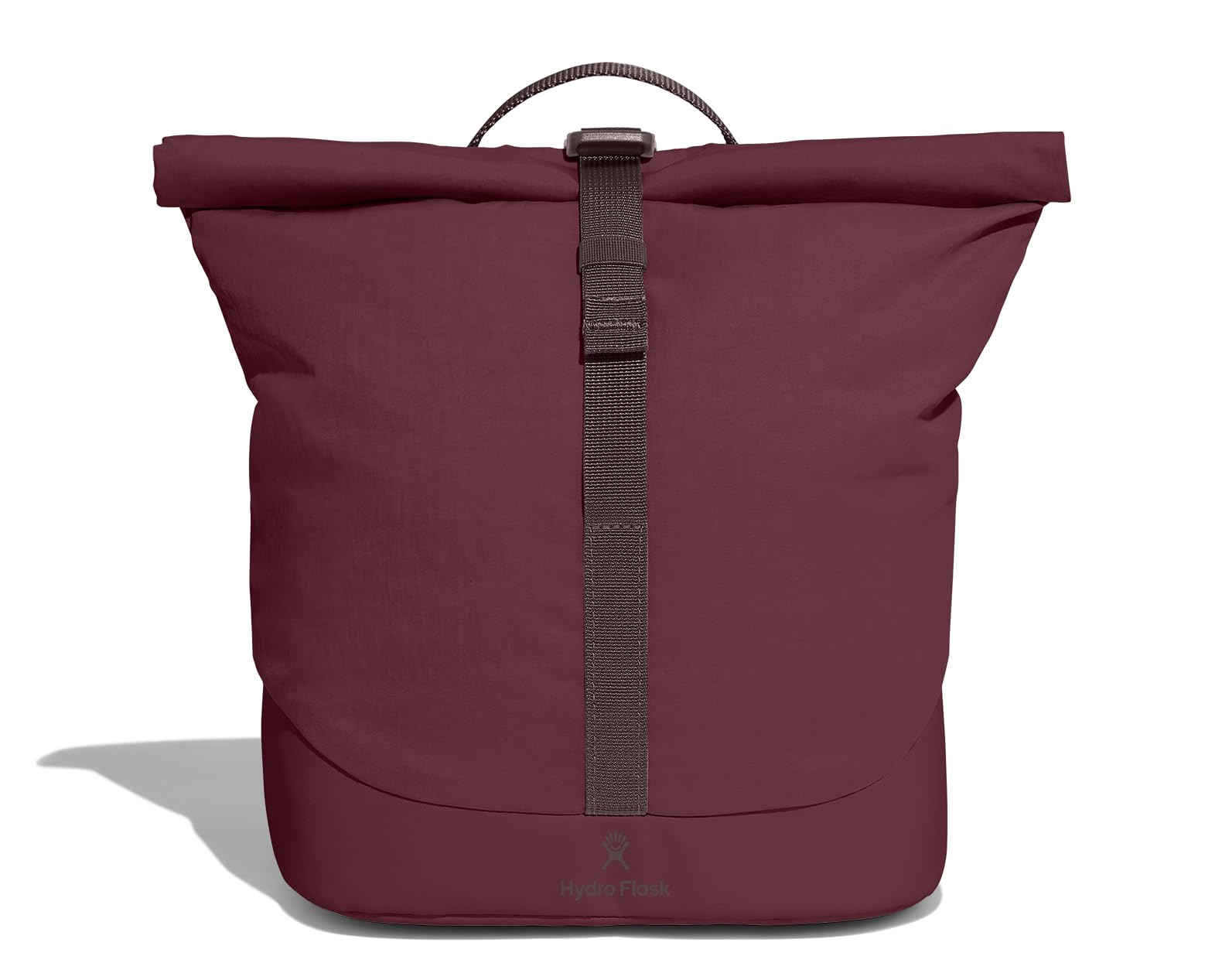Carryout Lunch Rolltop - Insulated Lunch Bag - Soft Travel Cooler Burgundy