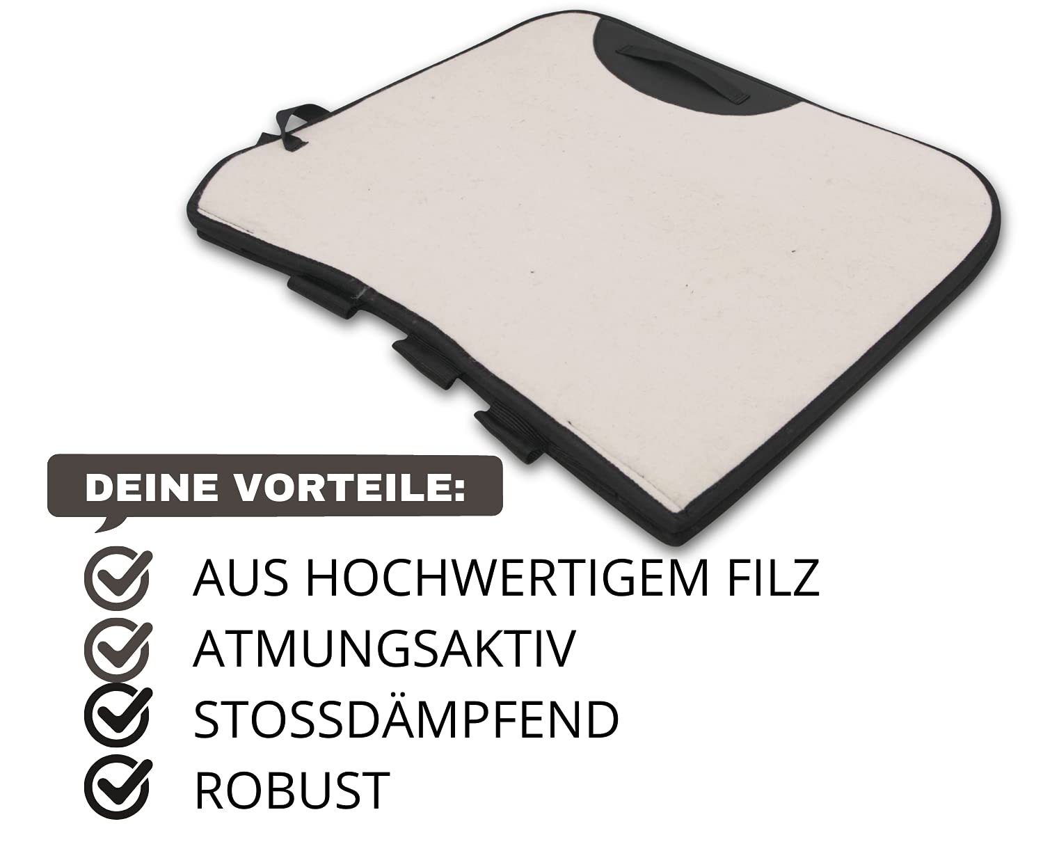 AMKA Dressur Schabracke aus Filz Filzschabracke