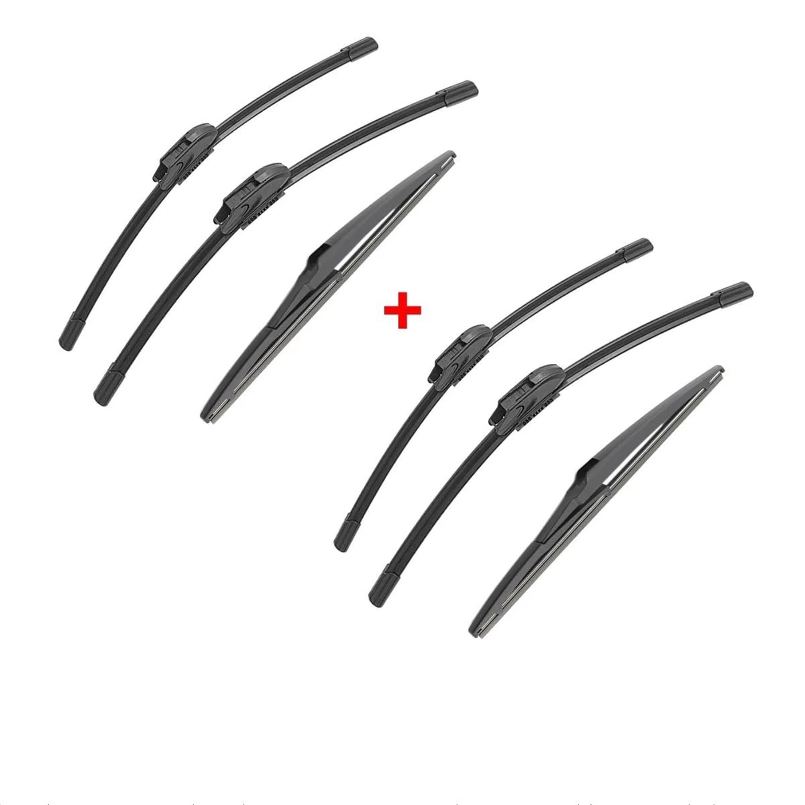 Tergilunotto Rear 1 2 3 4 6 Pezzi Spazzole Tergicristallo Anteriori E Posteriori Per Auto Accessori Per TOYOTA Per RAV4 XA50 2019 2020 2021 Tergicristallo(6 Piece)